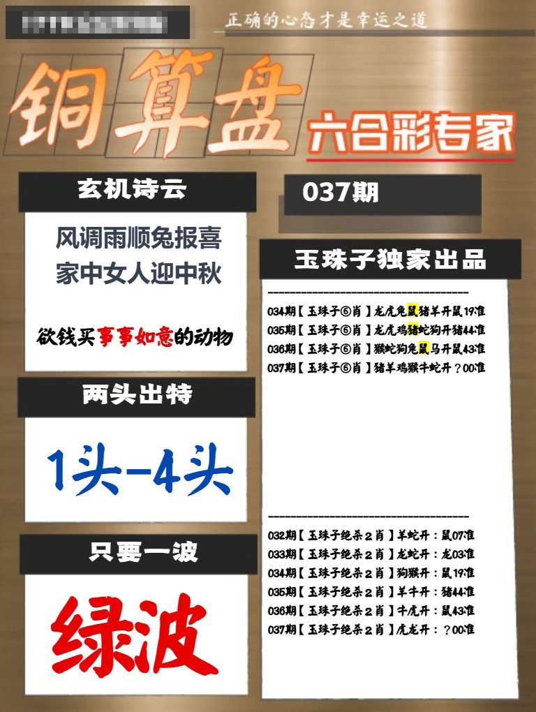 037期铜算盘[图]